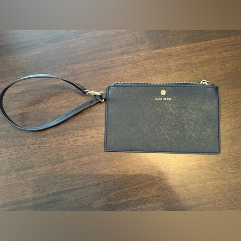 Anne Klein Navy Wristlet Wallet